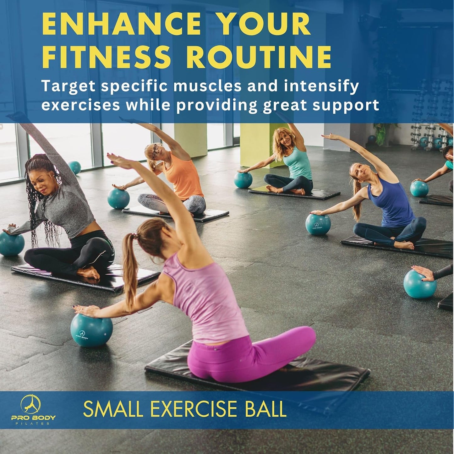 Mini Exercise Ball for Core and Rehabilitation