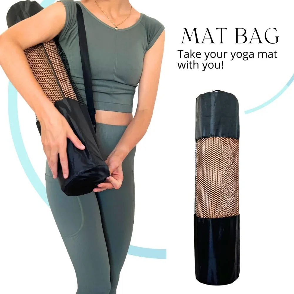 Premium Cork Yoga Kit