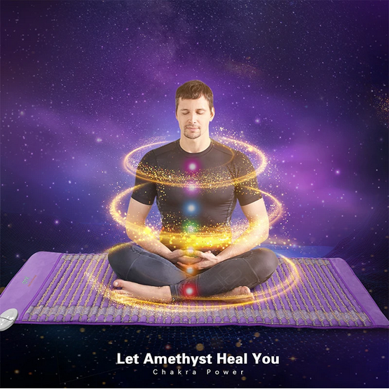 Extra Large Amethyst Infrared Therapy Mat