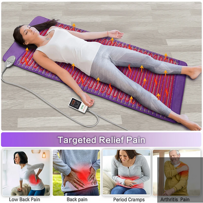 Extra Large Amethyst Infrared Therapy Mat