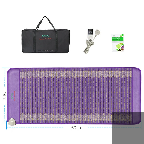 Extra Large Amethyst Infrared Therapy Mat