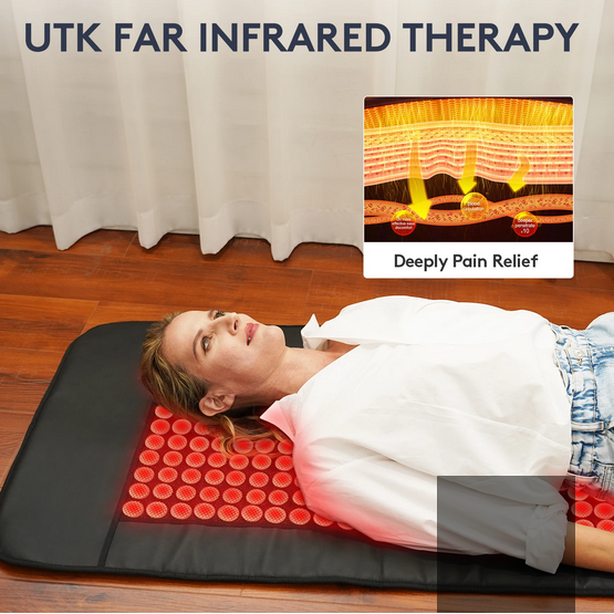 Full-Body Infrared Heating Pad with Natural Jade Stones