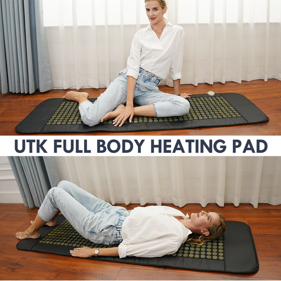 Full-Body Infrared Heating Pad with Natural Jade Stones