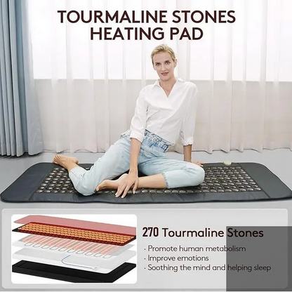 Full-Body Tourmaline Infrared Heating Pad for Pain Relief