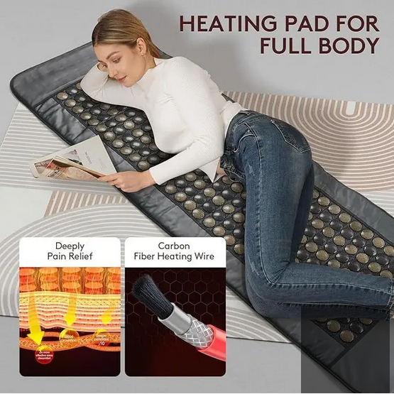 Full-Body Tourmaline Infrared Heating Pad for Pain Relief