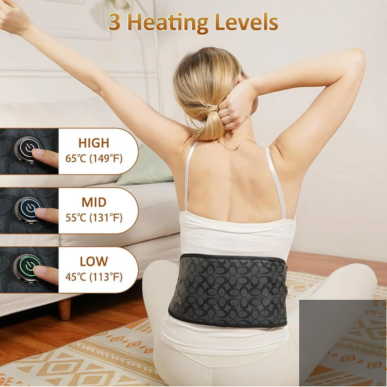 Cordless Infrared Heating Pad for Back Pain 3.0