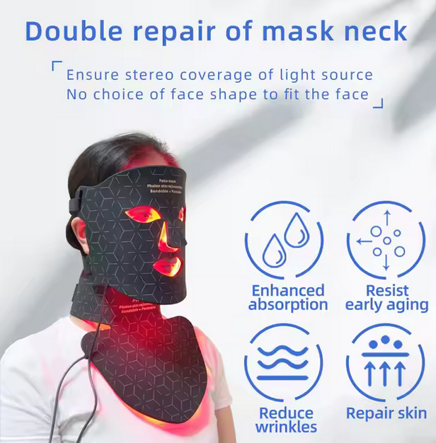 LED Light Therapy Mask for Skin