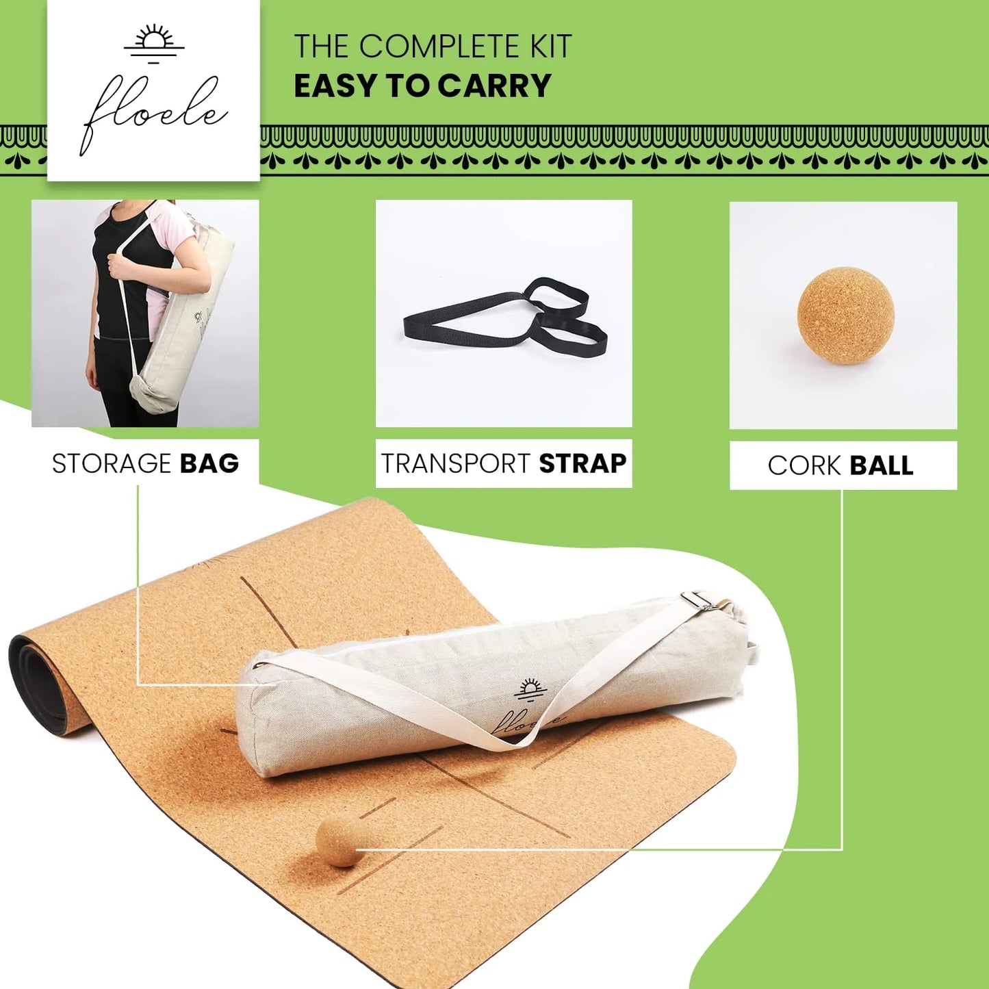 Natural Cork Yoga Mat